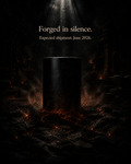 The Blacksmith dark luxury candle with forge and ember atmosphere
