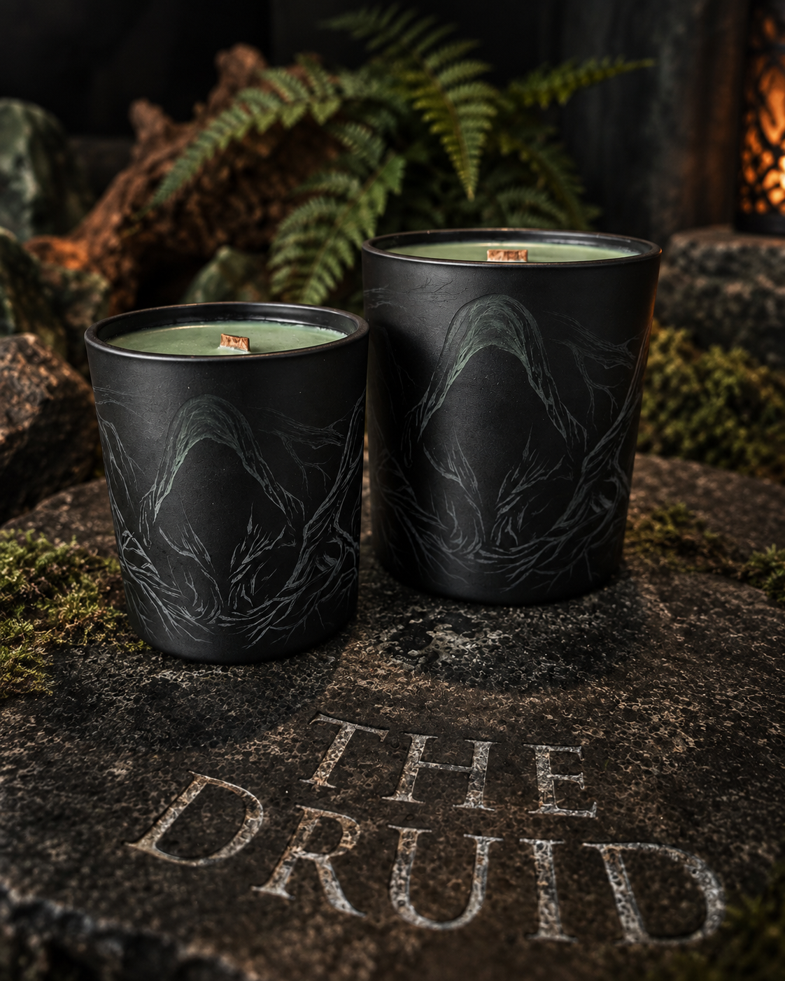 The Druid by RELIC - candle artefact with ancient earth and forest atmosphere